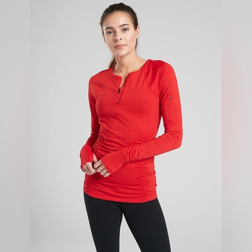 Athleta Pacifica Contoured Top Radiant Red